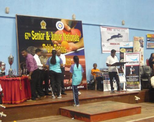 SLAF Paddlers excel at the 67th National Table Tennis Championship 2014