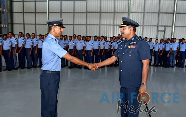 Newly Constructed Hangar of No 8 Squadron Declared Open