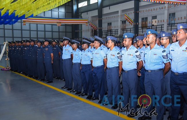 Newly Constructed Hangar of No 8 Squadron Declared Open