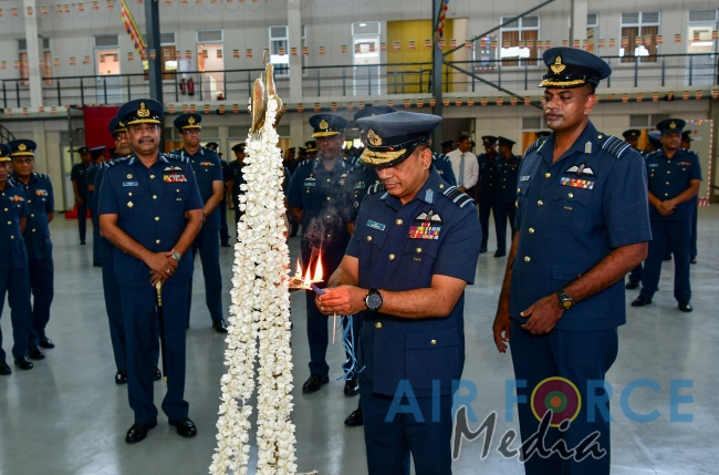 Newly Constructed Hangar of No 8 Squadron Declared Open
