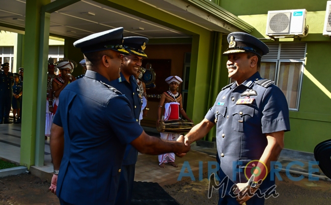 Newly Constructed Hangar of No 8 Squadron Declared Open