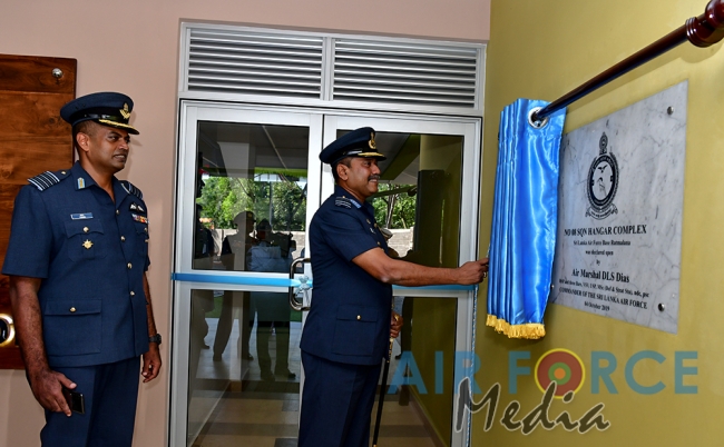 Newly Constructed Hangar of No 8 Squadron Declared Open