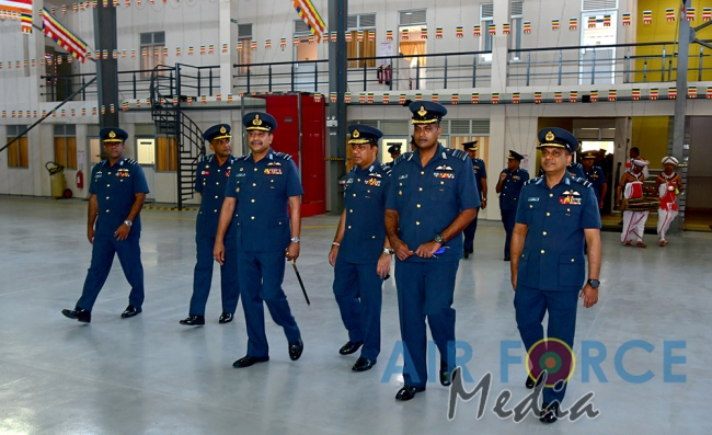 Newly Constructed Hangar of No 8 Squadron Declared Open