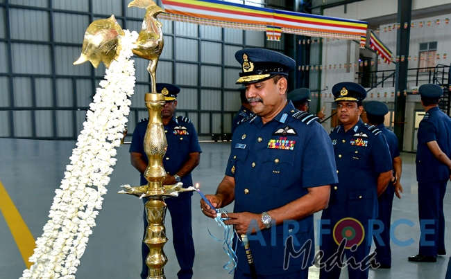 Newly Constructed Hangar of No 8 Squadron Declared Open