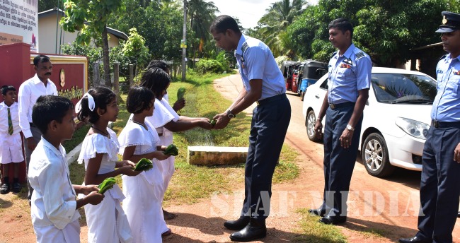 Annual CSR project of No 9 Attack Helicopter Squadron