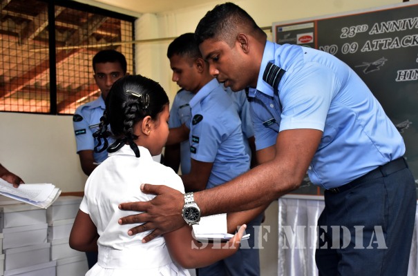 Annual CSR project of No 9 Attack Helicopter Squadron
