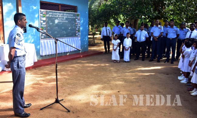 Annual CSR project of No 9 Attack Helicopter Squadron