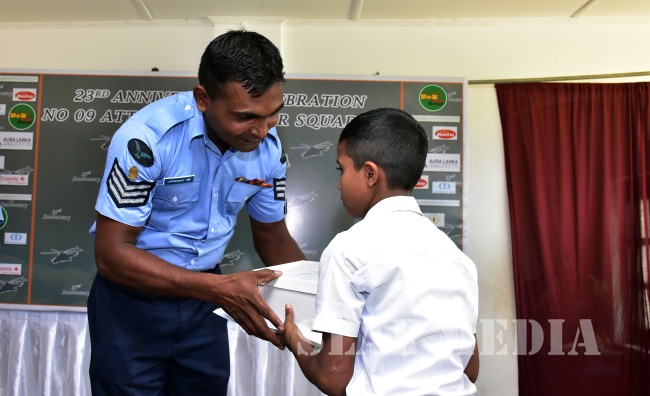 Annual CSR project of No 9 Attack Helicopter Squadron