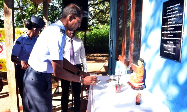 Annual CSR project of No 9 Attack Helicopter Squadron