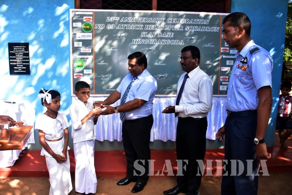 Annual CSR project of No 9 Attack Helicopter Squadron