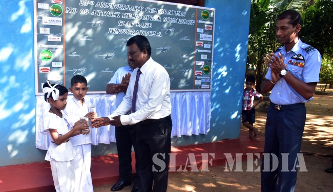 Annual CSR project of No 9 Attack Helicopter Squadron