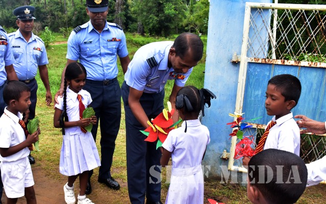 Annual CSR project of No 9 Attack Helicopter Squadron