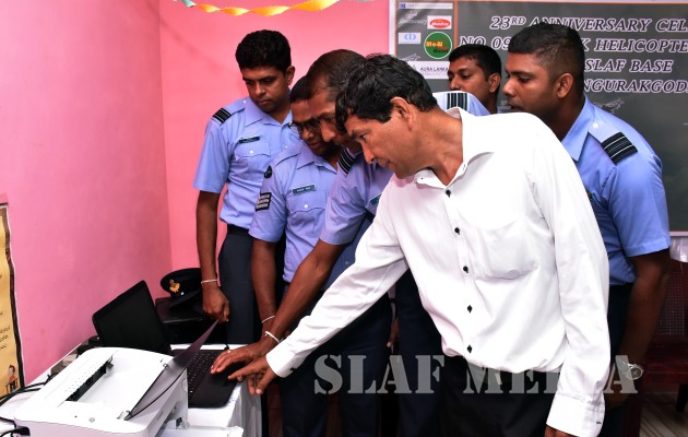 Annual CSR project of No 9 Attack Helicopter Squadron