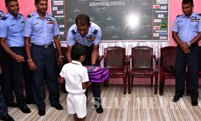 Annual CSR project of No 9 Attack Helicopter Squadron