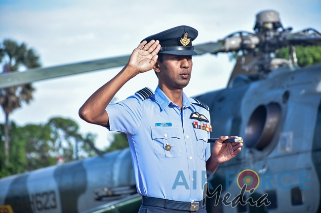 Change of Command at No 9 Attack Helicopter Squadron