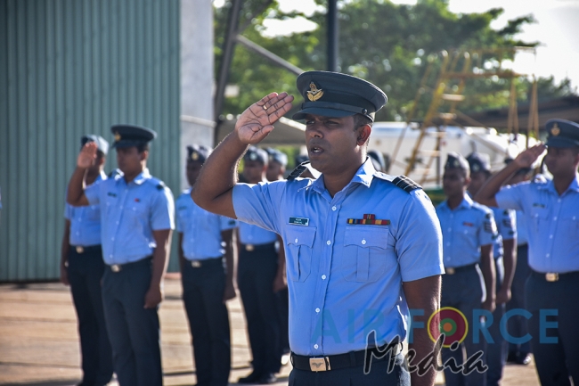 Change of Command at No 9 Attack Helicopter Squadron