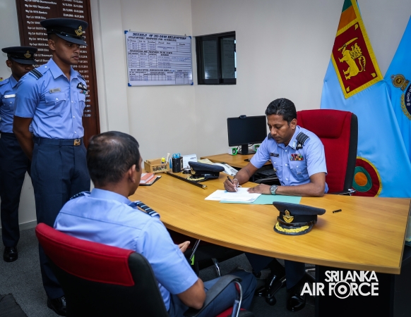 CHANGE OF COMMAND OF NO. 9 ATTACK HELICOPTER SQUADRON