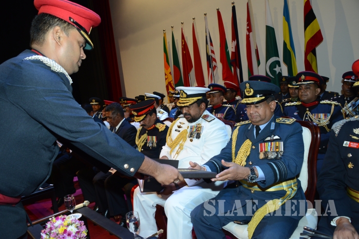Graduation Ceremony of DSCSC Course No.09