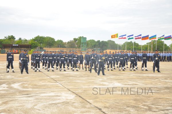 Annual Commander's Inspection at Sri Lanka Air Force Anuradhapura 2012