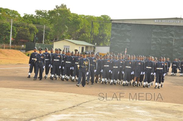 Annual Commander's Inspection at Sri Lanka Air Force Anuradhapura 2012