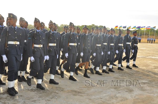 Annual Commander's Inspection at Sri Lanka Air Force Anuradhapura 2012