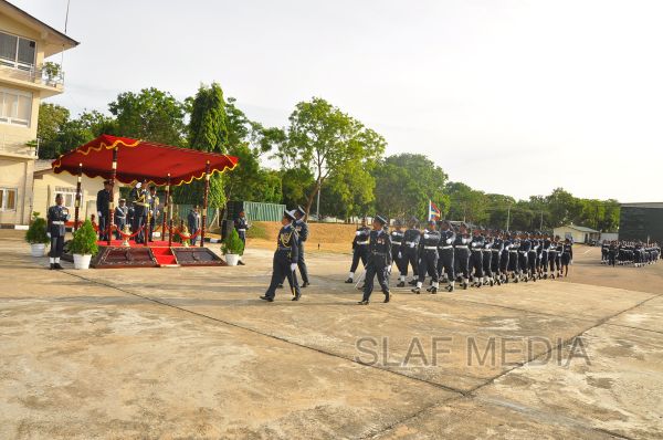 Annual Commander's Inspection at Sri Lanka Air Force Anuradhapura 2012