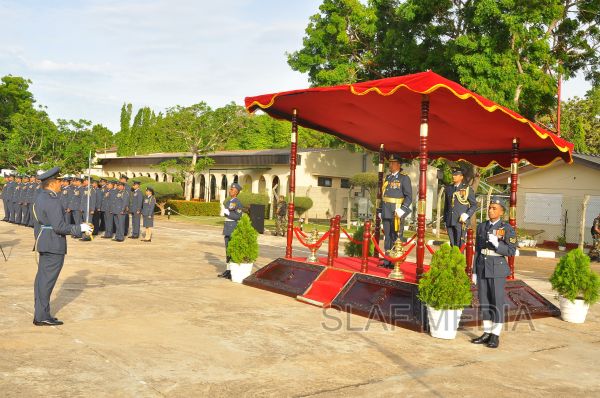 Annual Commander's Inspection at Sri Lanka Air Force Anuradhapura 2012