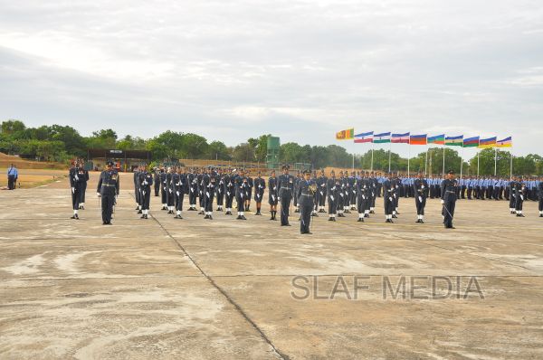 Annual Commander's Inspection at Sri Lanka Air Force Anuradhapura 2012
