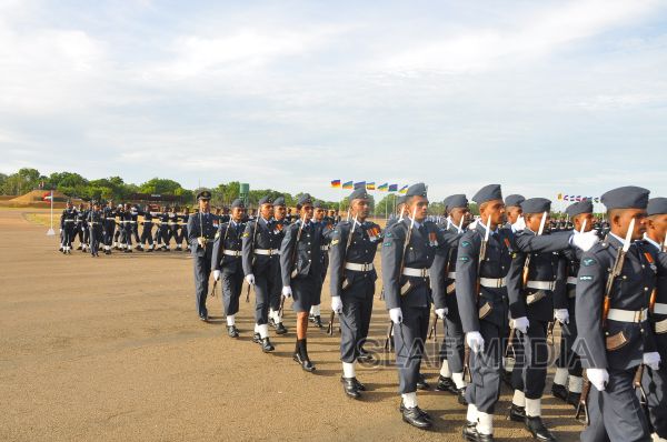 Annual Commander's Inspection at Sri Lanka Air Force Anuradhapura 2012