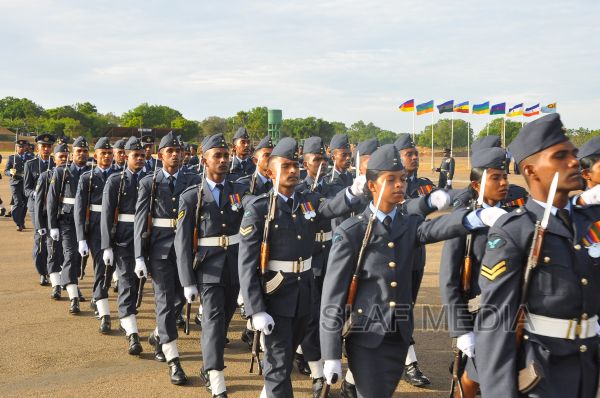 Annual Commander's Inspection at Sri Lanka Air Force Anuradhapura 2012