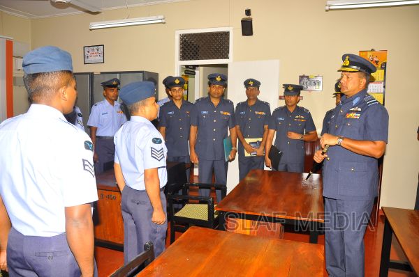 Annual Commander's Inspection at Sri Lanka Air Force Anuradhapura 2012