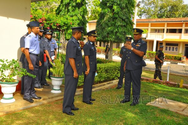 Annual Commander's Inspection at Sri Lanka Air Force Anuradhapura 2012