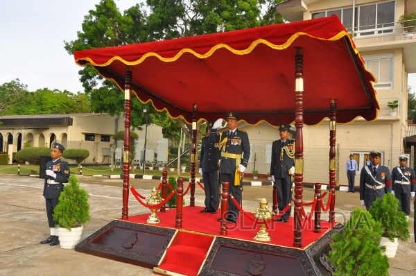 Annual Commander's Inspection at Sri Lanka Air Force Anuradhapura 2012