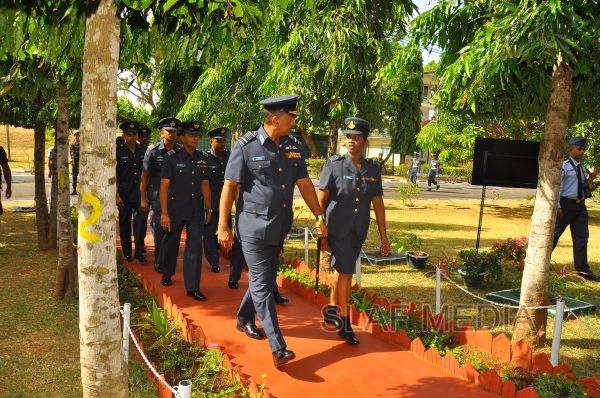 Annual Commander's Inspection at Sri Lanka Air Force Anuradhapura 2012