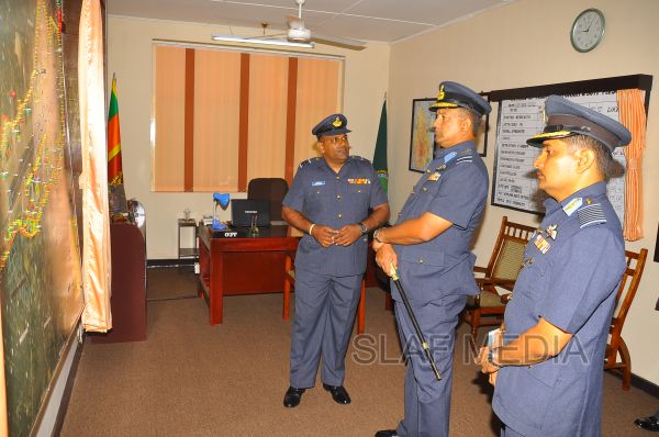 Annual Commander's Inspection at Sri Lanka Air Force Anuradhapura 2012