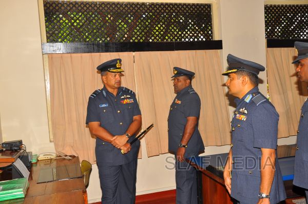Annual Commander's Inspection at Sri Lanka Air Force Anuradhapura 2012