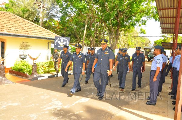 Annual Commander's Inspection at Sri Lanka Air Force Anuradhapura 2012
