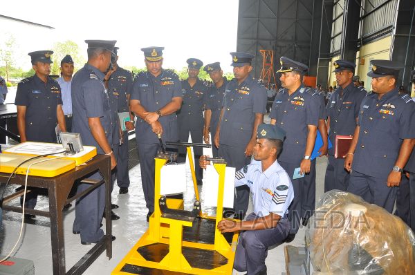 Annual Commander's Inspection at Sri Lanka Air Force Anuradhapura 2012