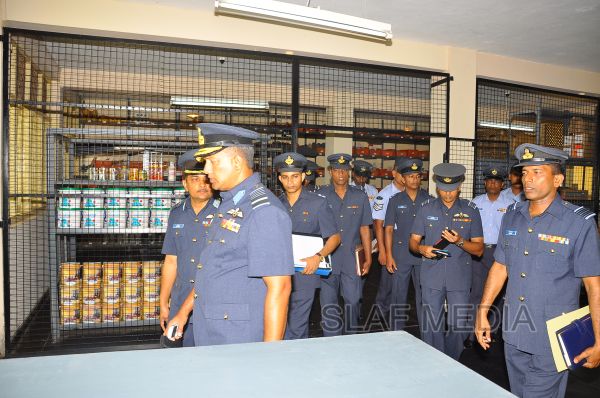 Annual Commander's Inspection at Sri Lanka Air Force Anuradhapura 2012