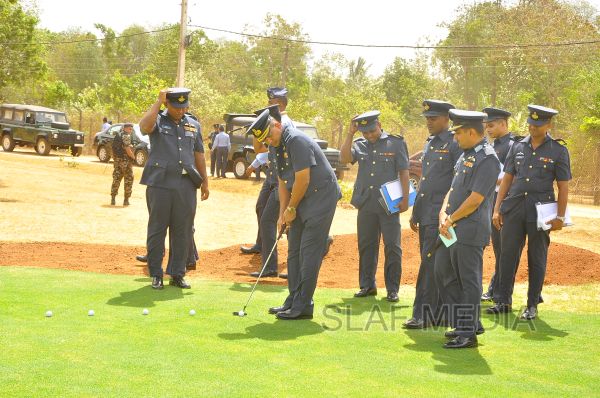 Annual Commander's Inspection at Sri Lanka Air Force Anuradhapura 2012