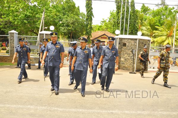 Annual Commander's Inspection at Sri Lanka Air Force Anuradhapura 2012