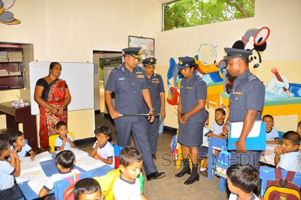 Annual Commander's Inspection at Sri Lanka Air Force Anuradhapura 2012