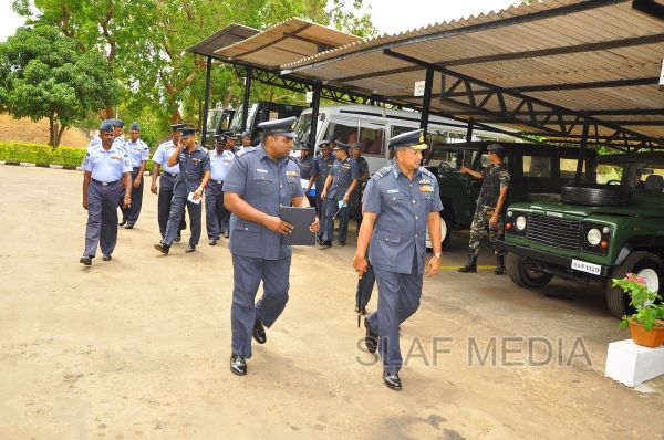 Annual Commander's Inspection at Sri Lanka Air Force Anuradhapura 2012