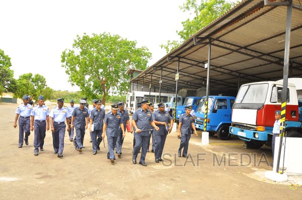 Annual Commander's Inspection at Sri Lanka Air Force Anuradhapura 2012