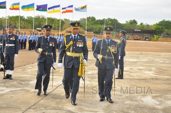 Annual Commander's Inspection at Sri Lanka Air Force Anuradhapura 2012