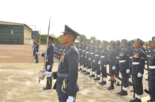 Annual Commander's Inspection at Sri Lanka Air Force Anuradhapura 2012