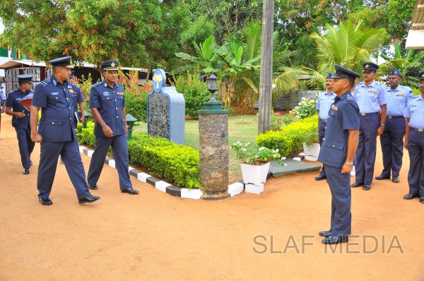 Commander’s Annual Inspection of the Sri Lanka Air Force Station
Palavi