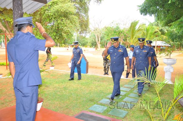 Commander’s Annual Inspection of the Sri Lanka Air Force Station
Palavi