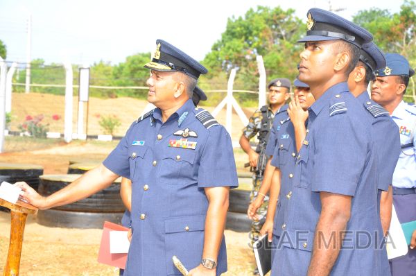 Commander’s Annual Inspection of the Sri Lanka Air Force Station
Palavi