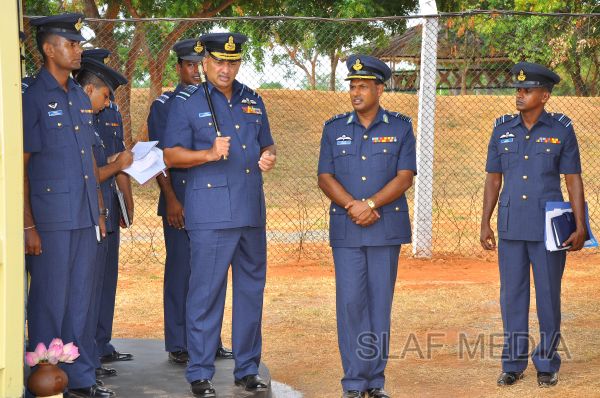 Commander’s Annual Inspection of the Sri Lanka Air Force Station
Palavi